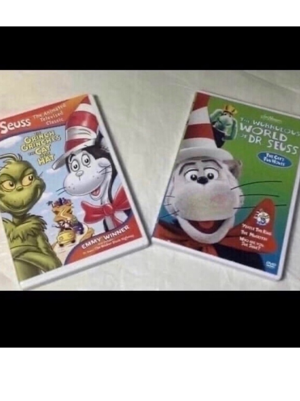 DVDs The Wubbulous World of Dr. Seuss/Cats Fun House (DVD, 2004) + Grinch Grinch